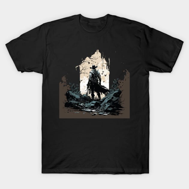 the gunslinger T-Shirt by horrorshirt